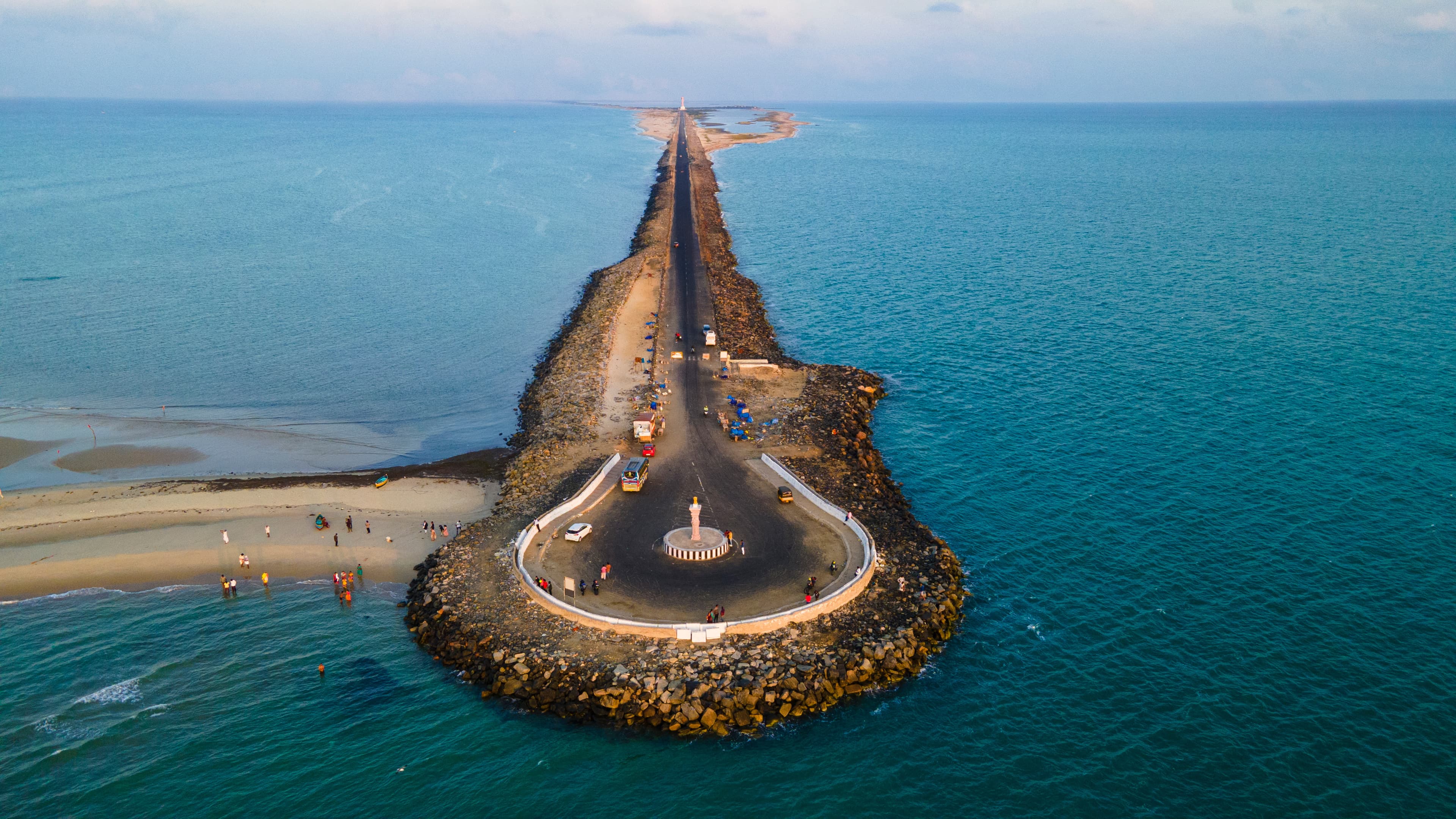 Dhanushkodi Beach