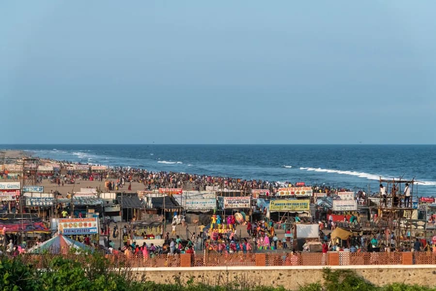 Tamil Nadu Family Tours - 6 Days Tamil Nadu Beach Tour from Chennai to Kanyakumari