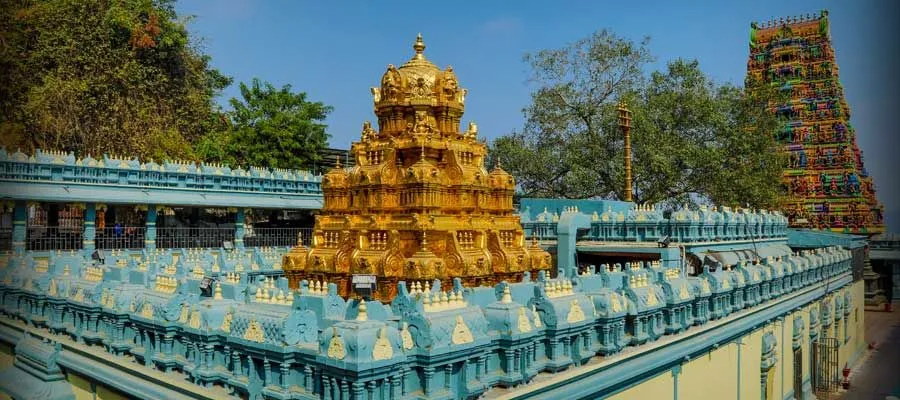 Best Places to Visit in South India in October | Kanaga Durga Temple