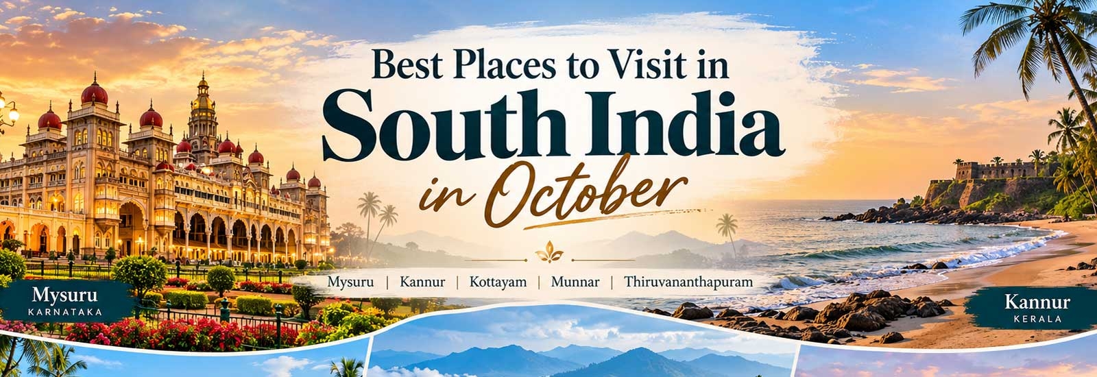 Best Places to Visit in South India in October | Tamilnadu Tourism