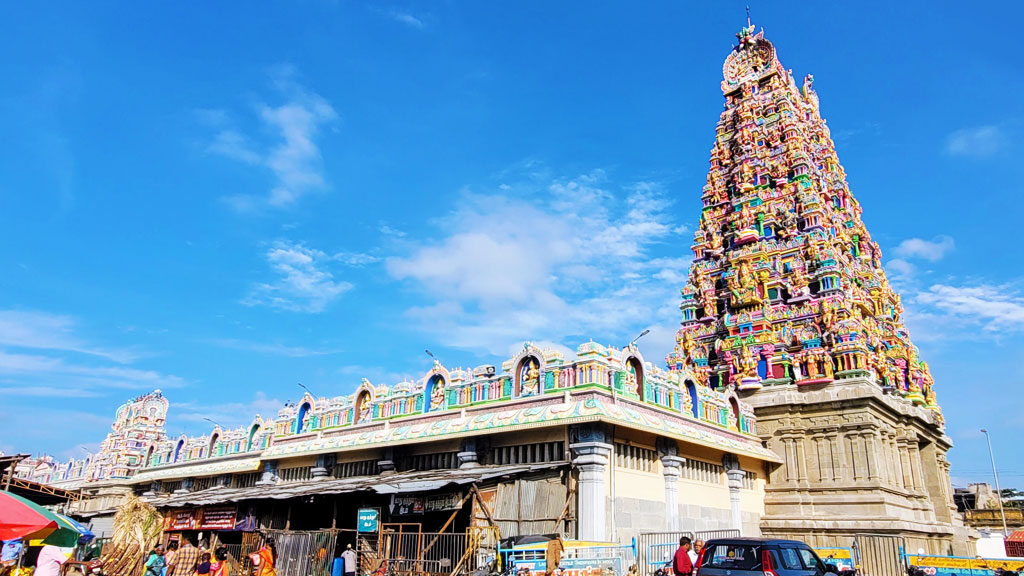 Mariamman Temple in Samayapuram near Trichy