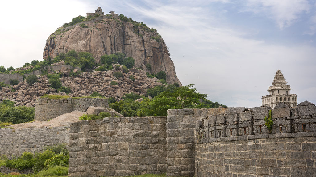 A magnificent view of Gingee fort in Villupuram