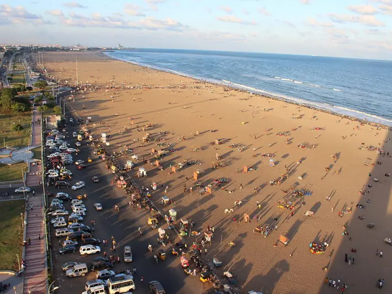 chennai Marina beach